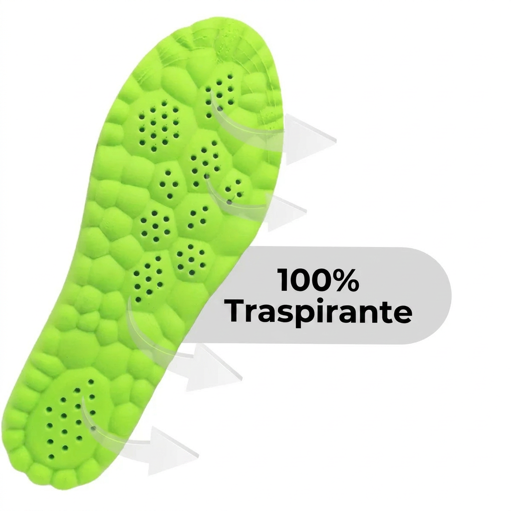 Solette Ortopediche PlantaFlex® | Sollievo Immediato da Dolori Plantari e Stanchezza ai Piedi