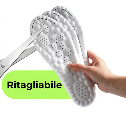 Solette Ortopediche PlantaFlex® | Sollievo Immediato da Dolori Plantari e Stanchezza ai Piedi