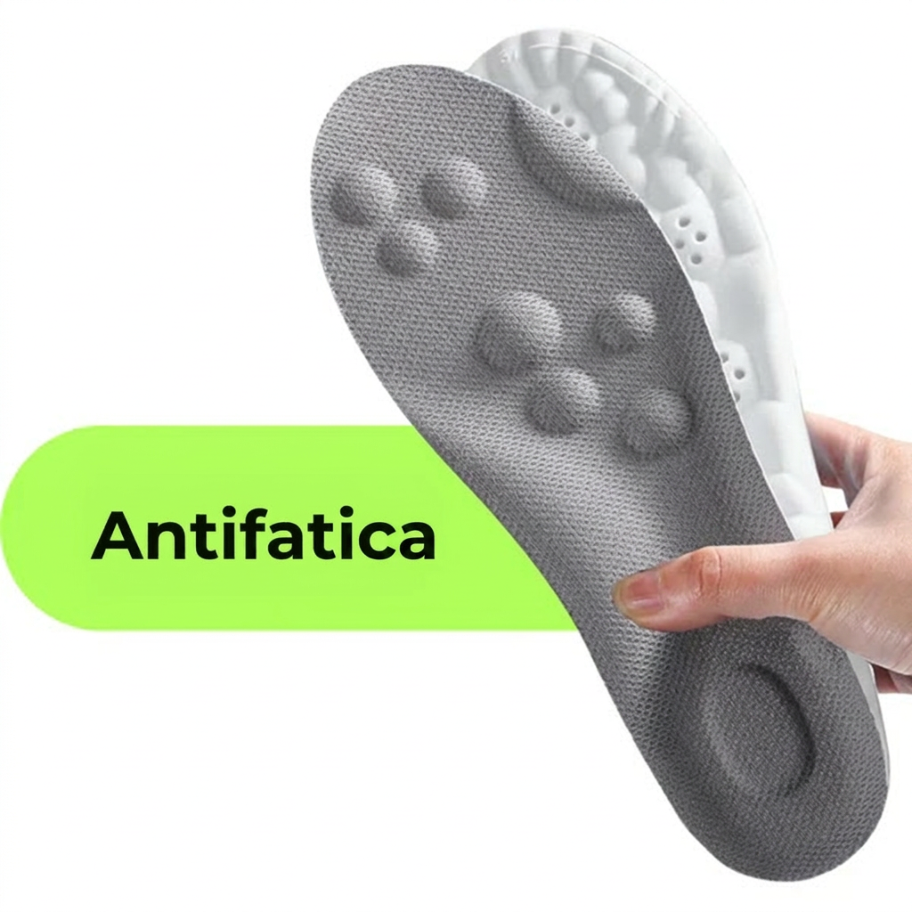 Solette Ortopediche PlantaFlex® | Sollievo Immediato da Dolori Plantari e Stanchezza ai Piedi